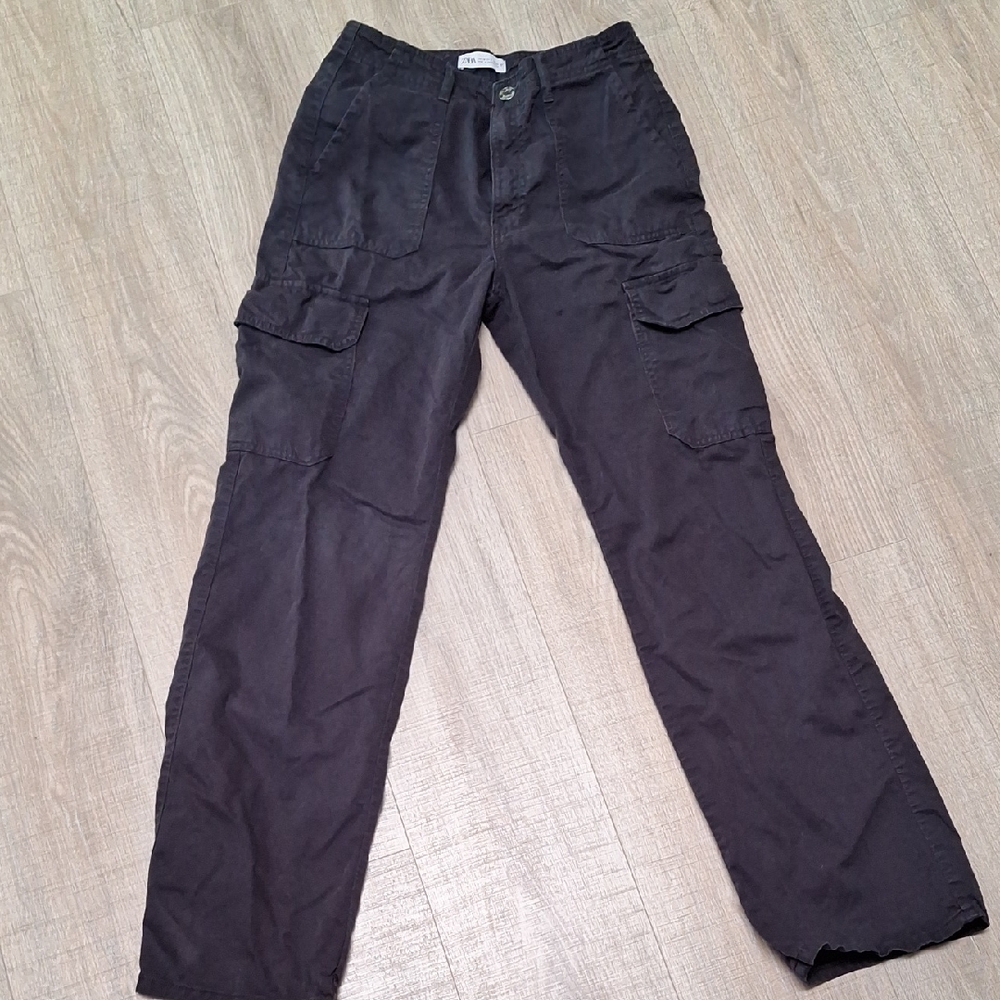 Women's Black Cargo Pants